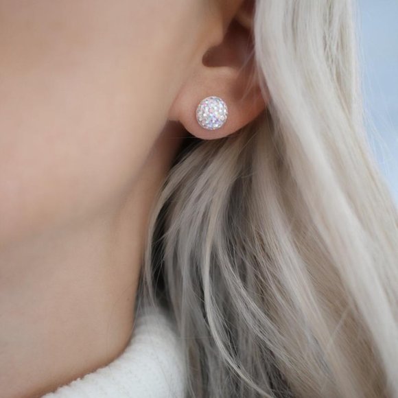 Earrings, 925 Sterling Silver - Picture 1 of 3